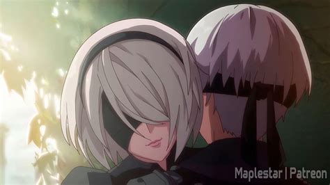 2B & 9S New Objective: Maplestar R34 Nier Automata Animation。